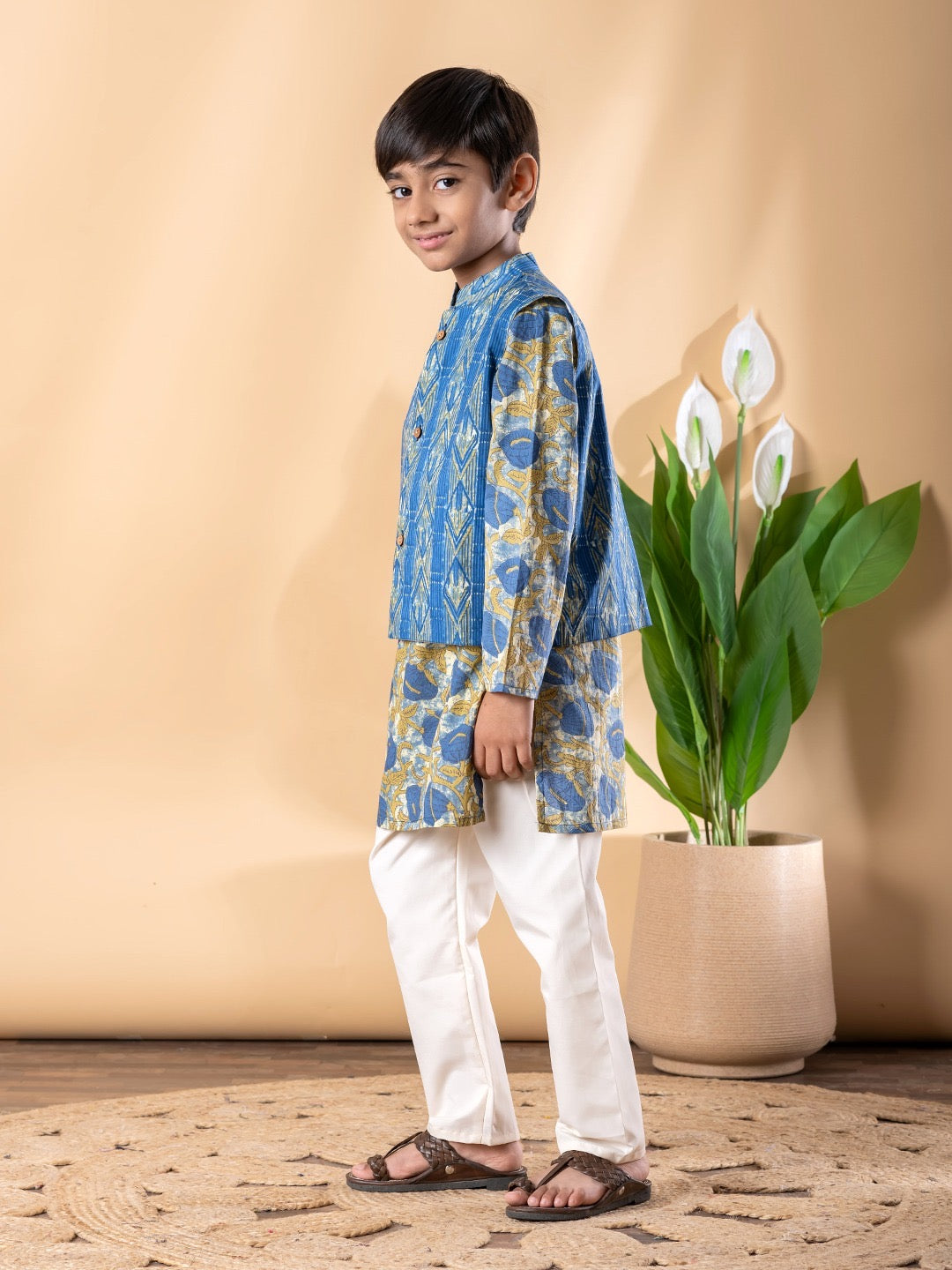 Gulshan Boys’ Jacket Set