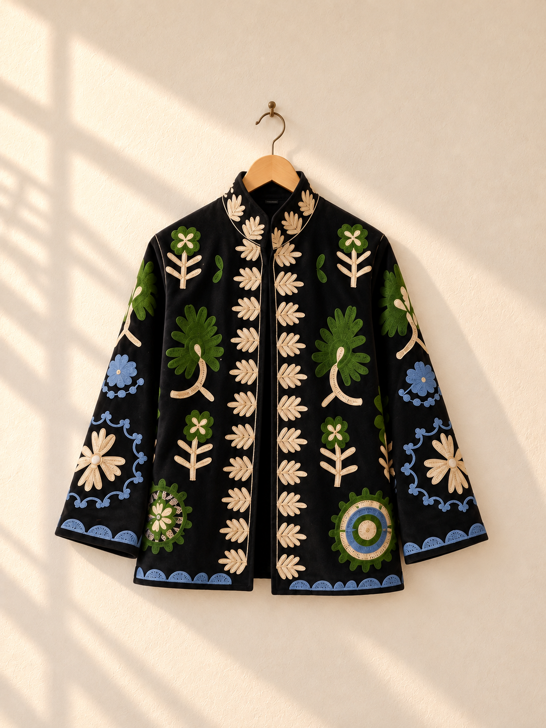 Sujani Velvet Jacket- Night