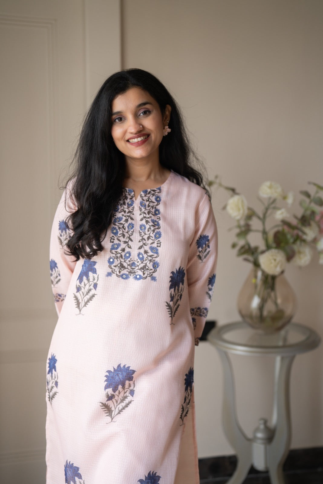 Rama Pastel Pink Kota Suit