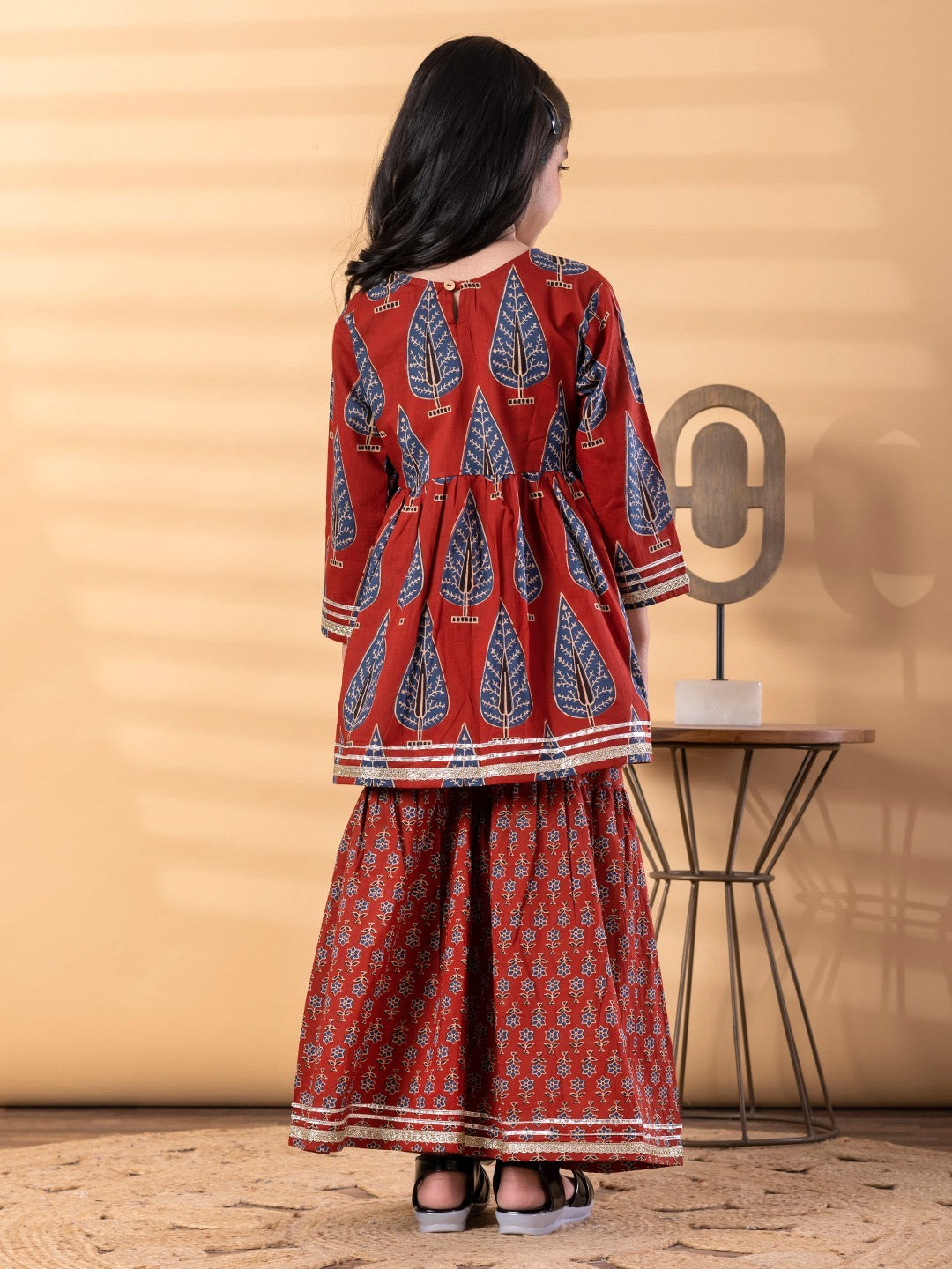 Zizi Boota Girls’ Gharara Set