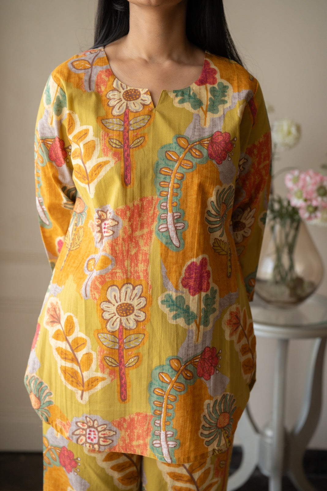 Rika Cotton Lounge Set- Colorful