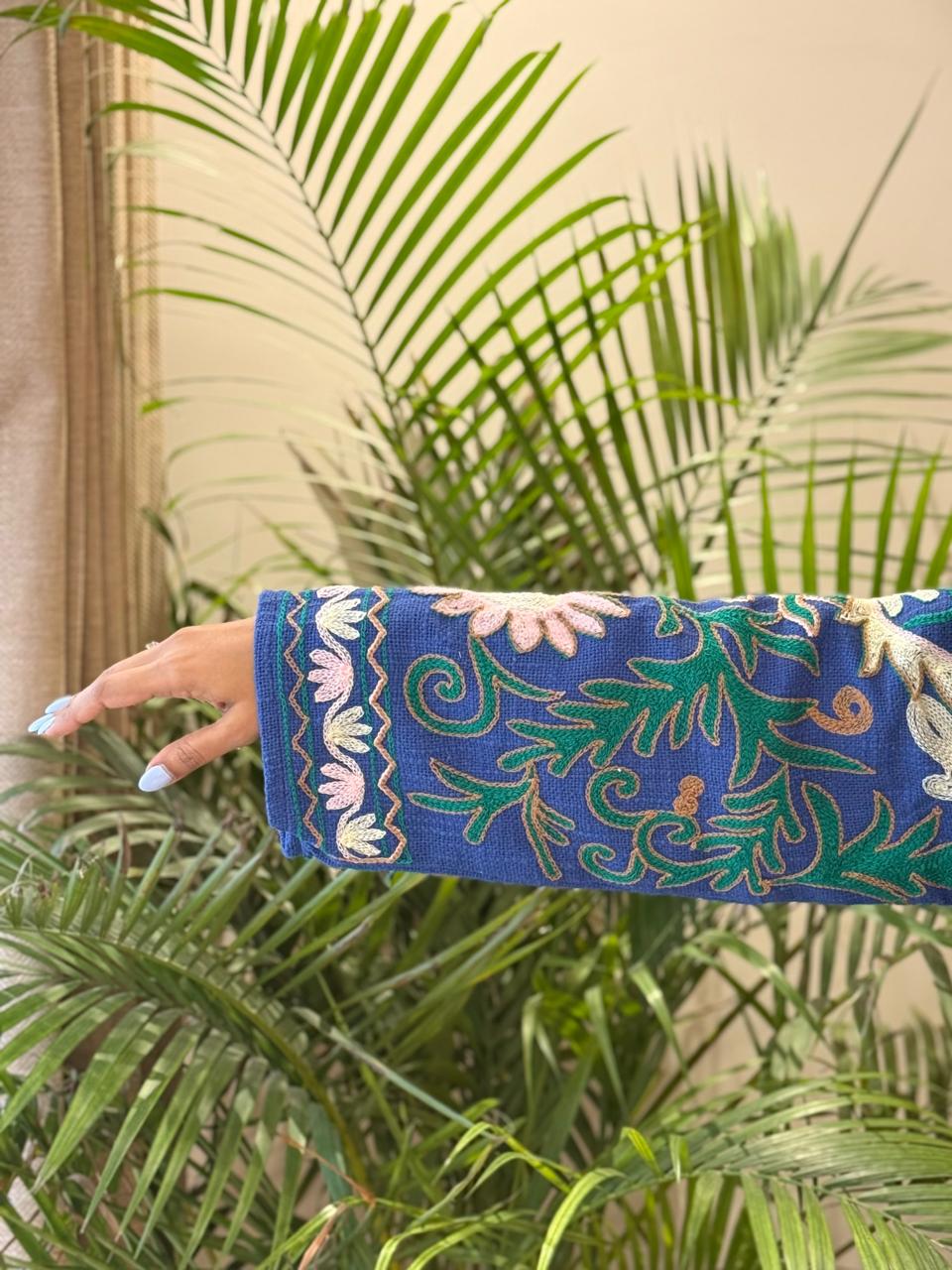 Sujani TNT Jacket- Blue Jaal