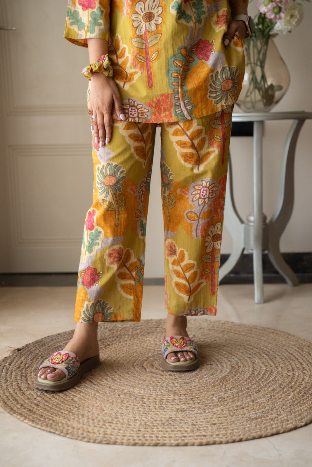 Rika Cotton Lounge Set- Colorful
