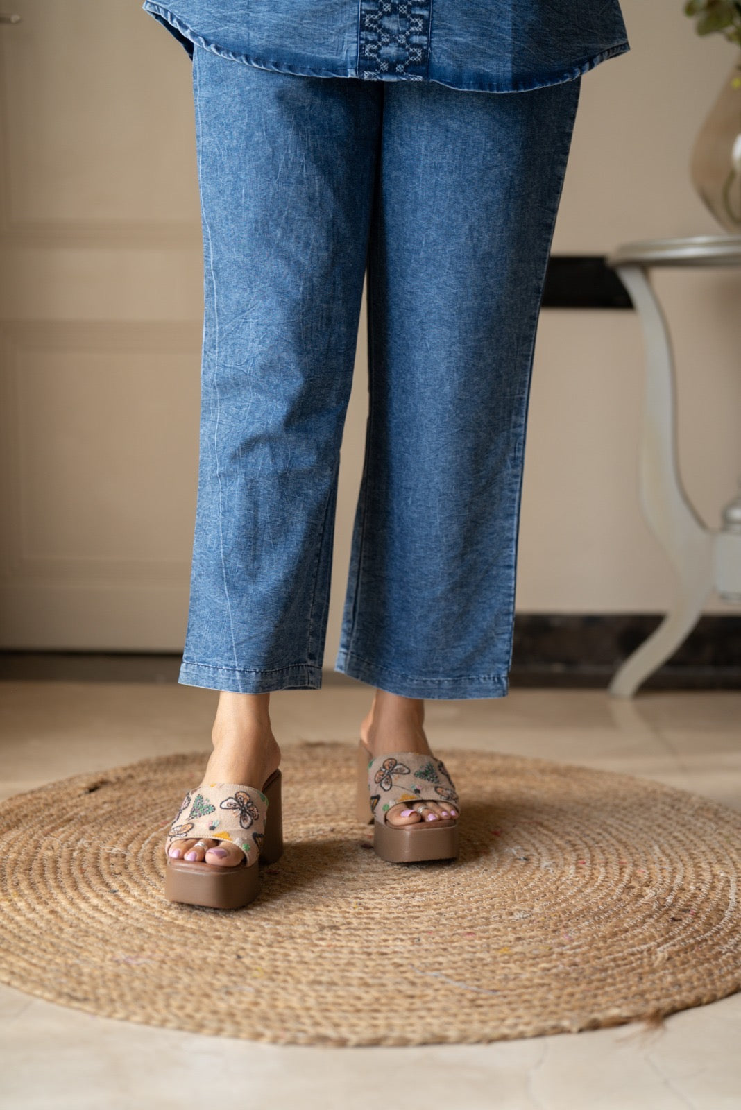 Rimya Denim Coord Set
