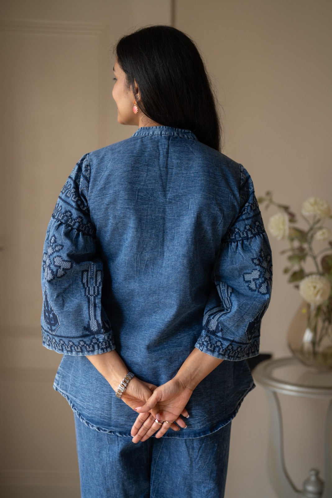 Rimya Denim Coord Set