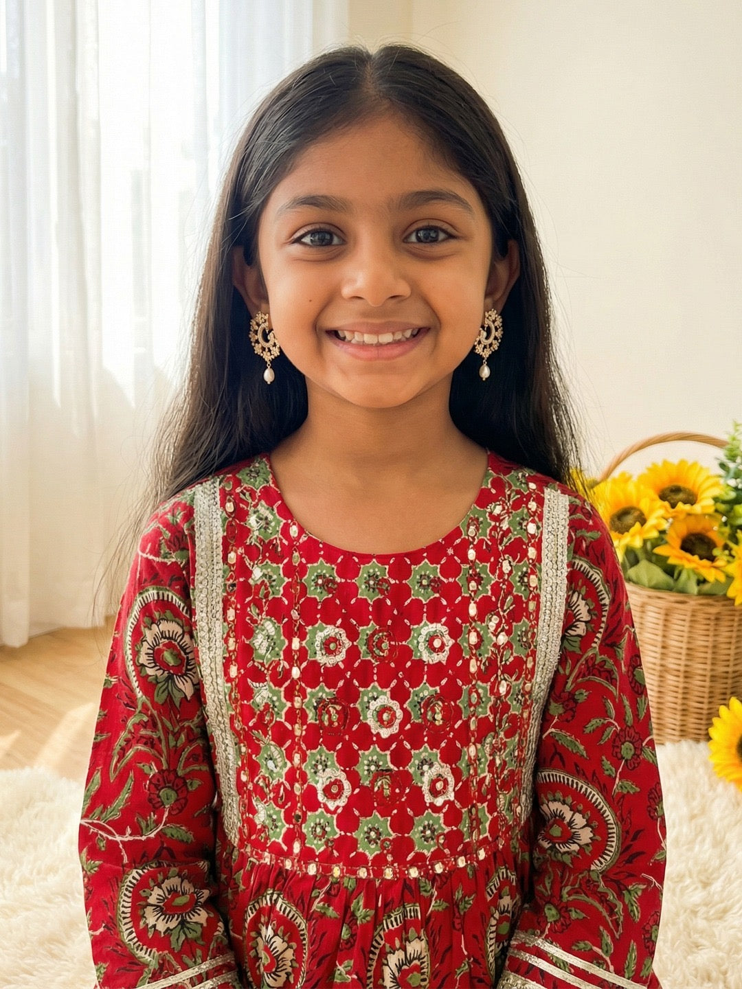 Chakri Girls’ Gharara Set