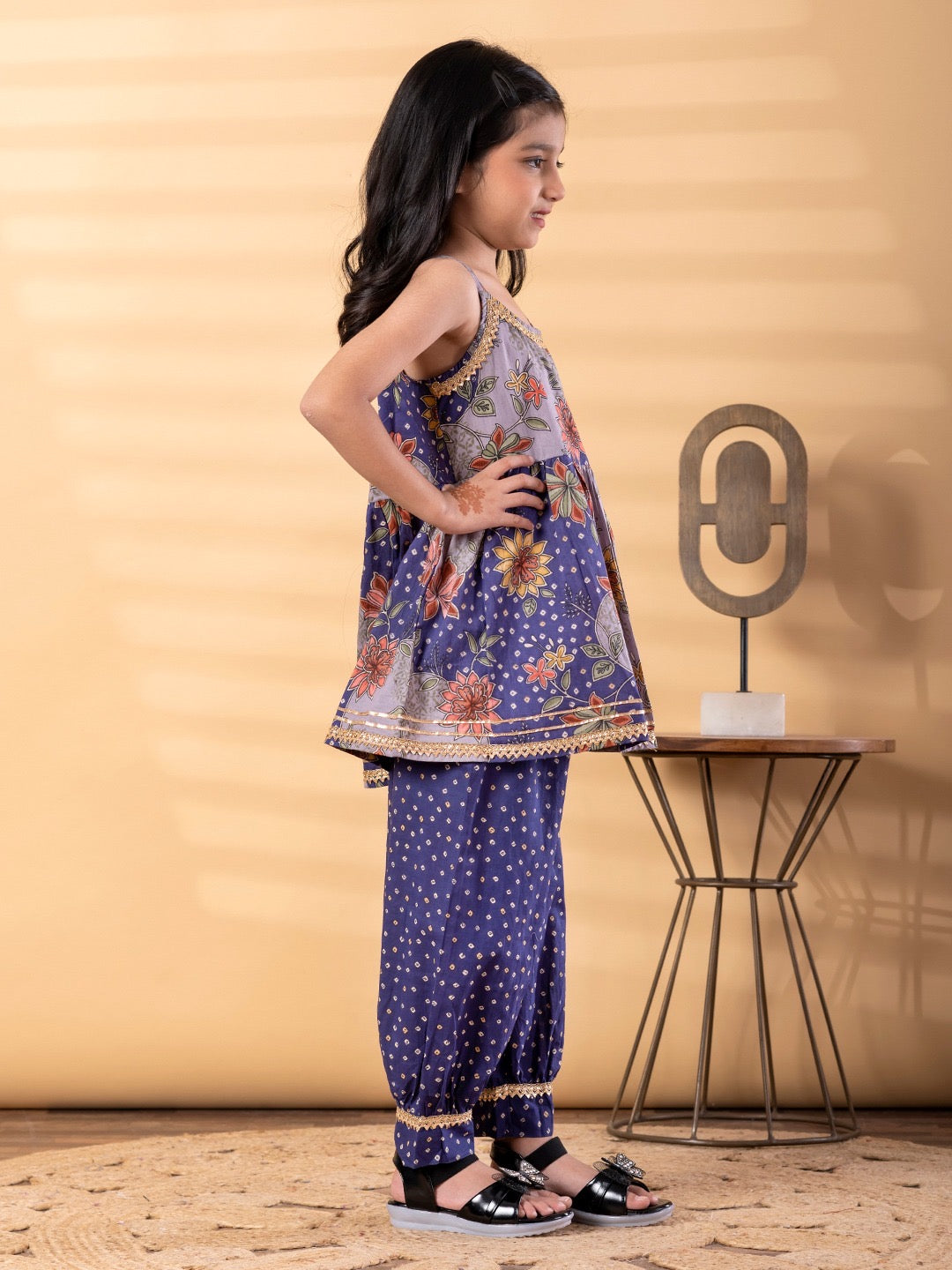 Ginnu Girls’ Peplum Set