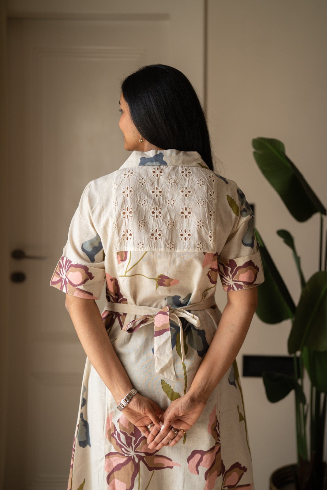 Daisy Midi Cotton Dress