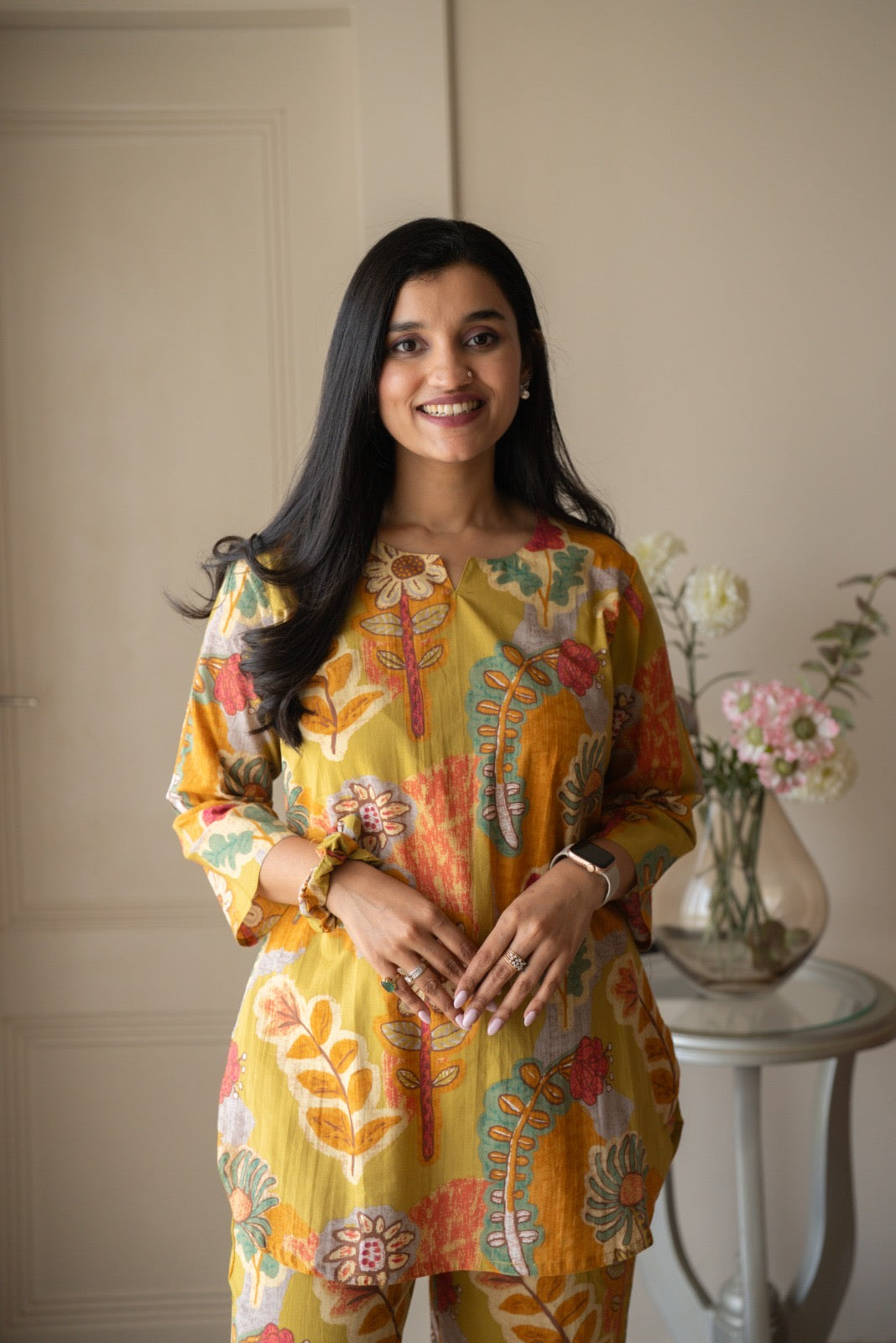 Rika Cotton Lounge Set- Colorful