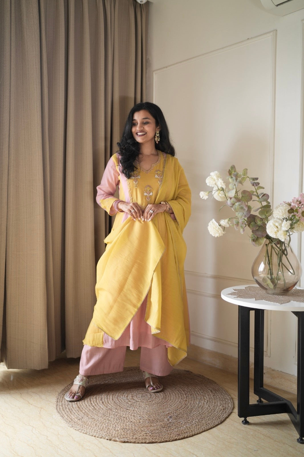 Kasa Hand embroidered Luxe Suit