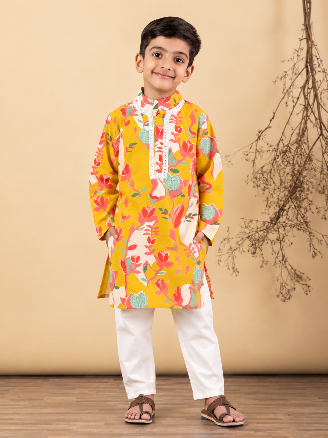 Sunhera Boys’ Kurta Set