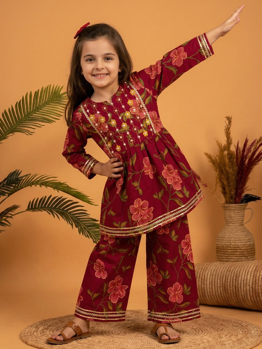 Guli Girls’ Palazzo Set