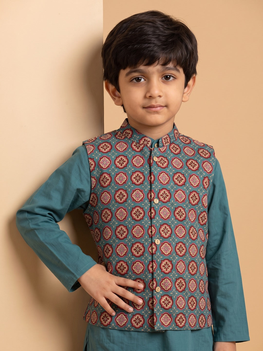 Kaju Boys’ Jacket Set