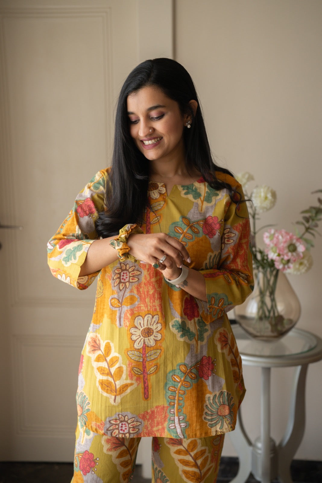 Rika Cotton Lounge Set- Colorful