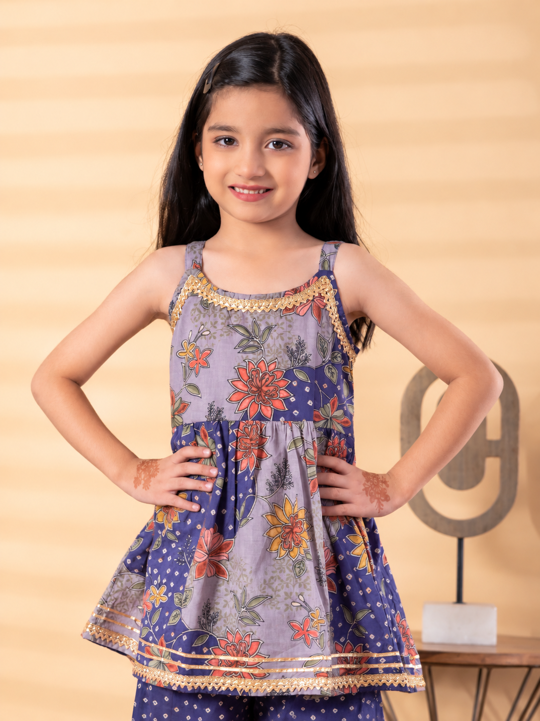Ginnu Girls’ Peplum Set