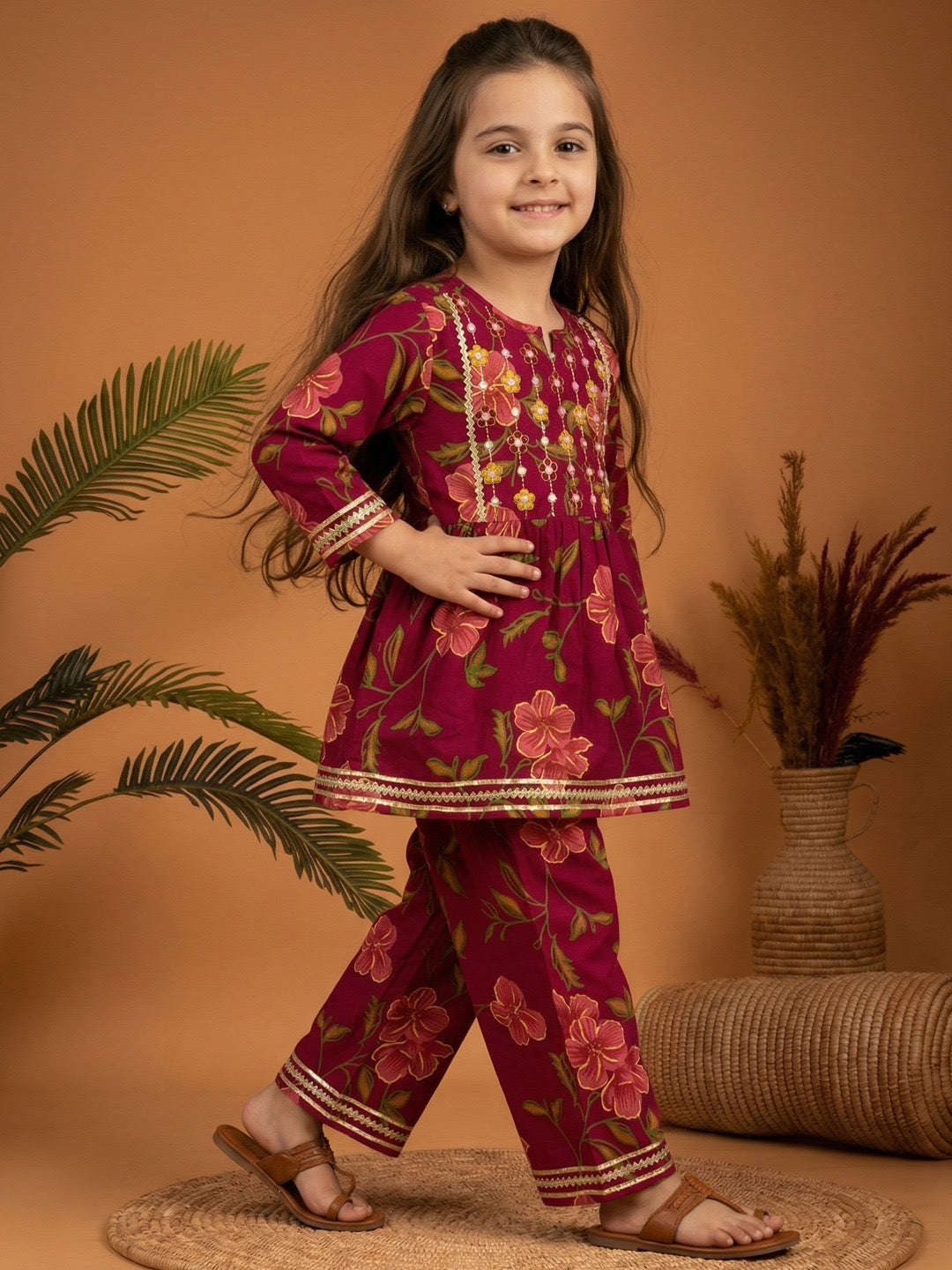 Guli Girls’ Palazzo Set