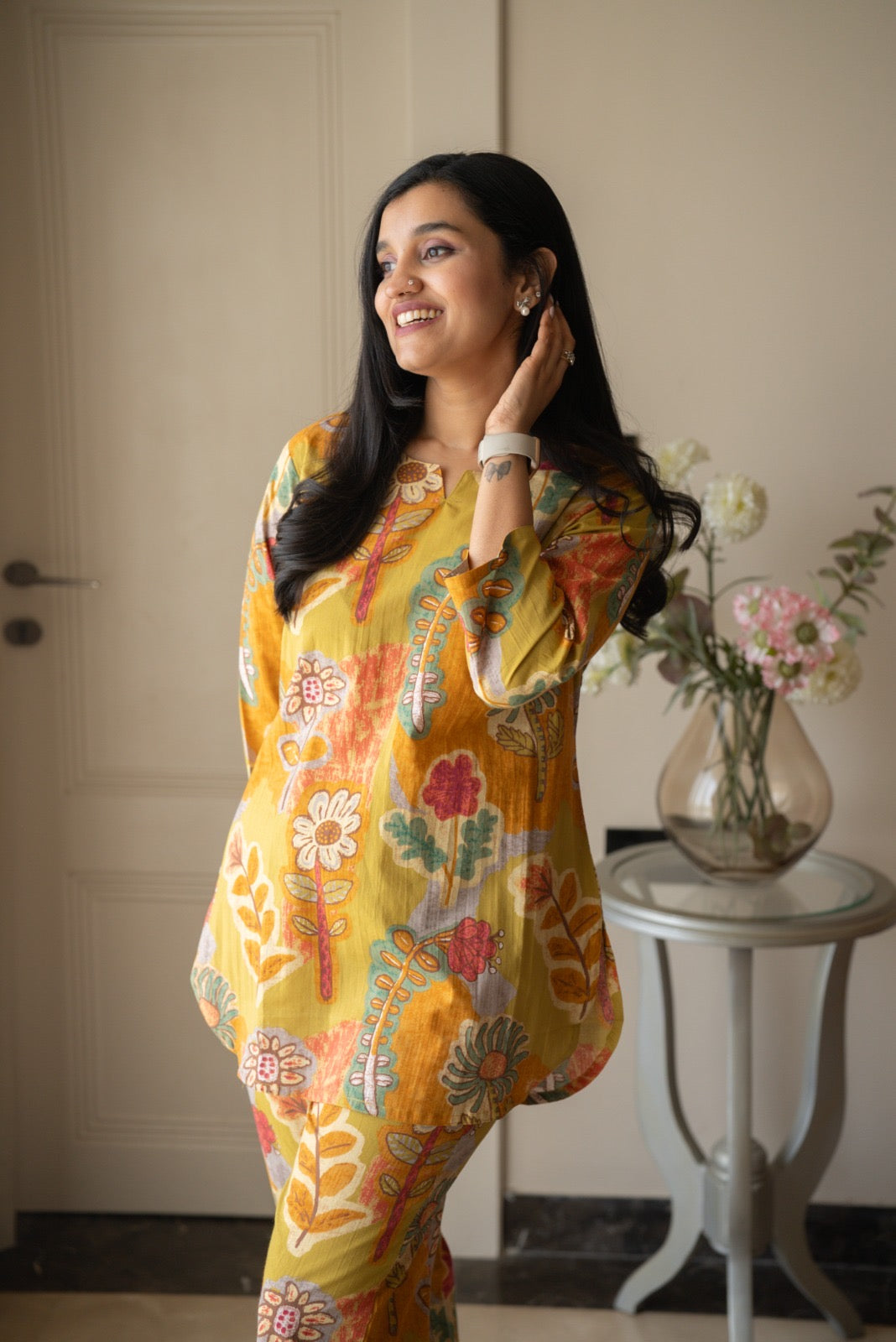 Rika Cotton Lounge Set- Colorful