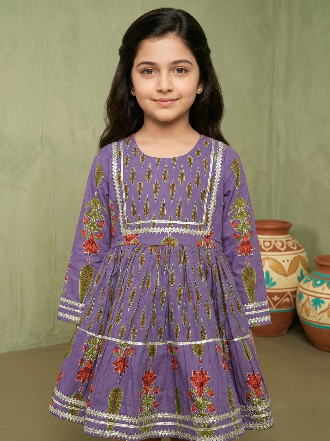 Roshni Girls’ Sharara Set