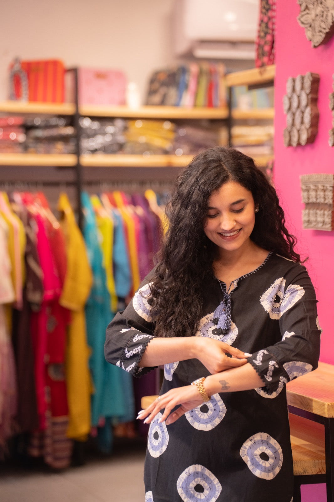 Siyara Unique Bandhej Cotton Suit