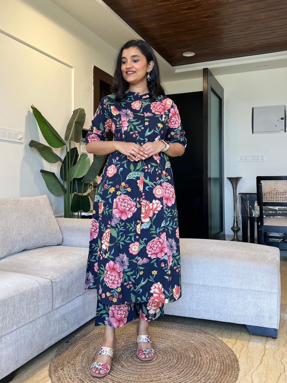 Tara Everyday Cotton Set- Blue