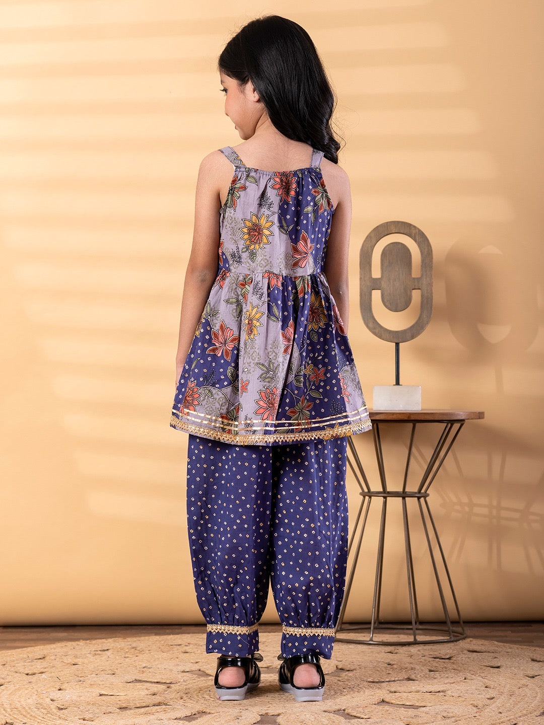 Ginnu Girls’ Peplum Set