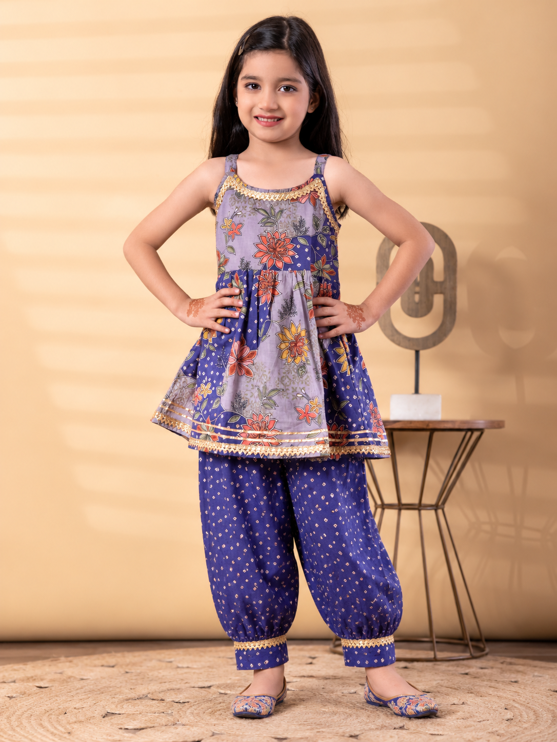 Ginnu Girls’ Peplum Set