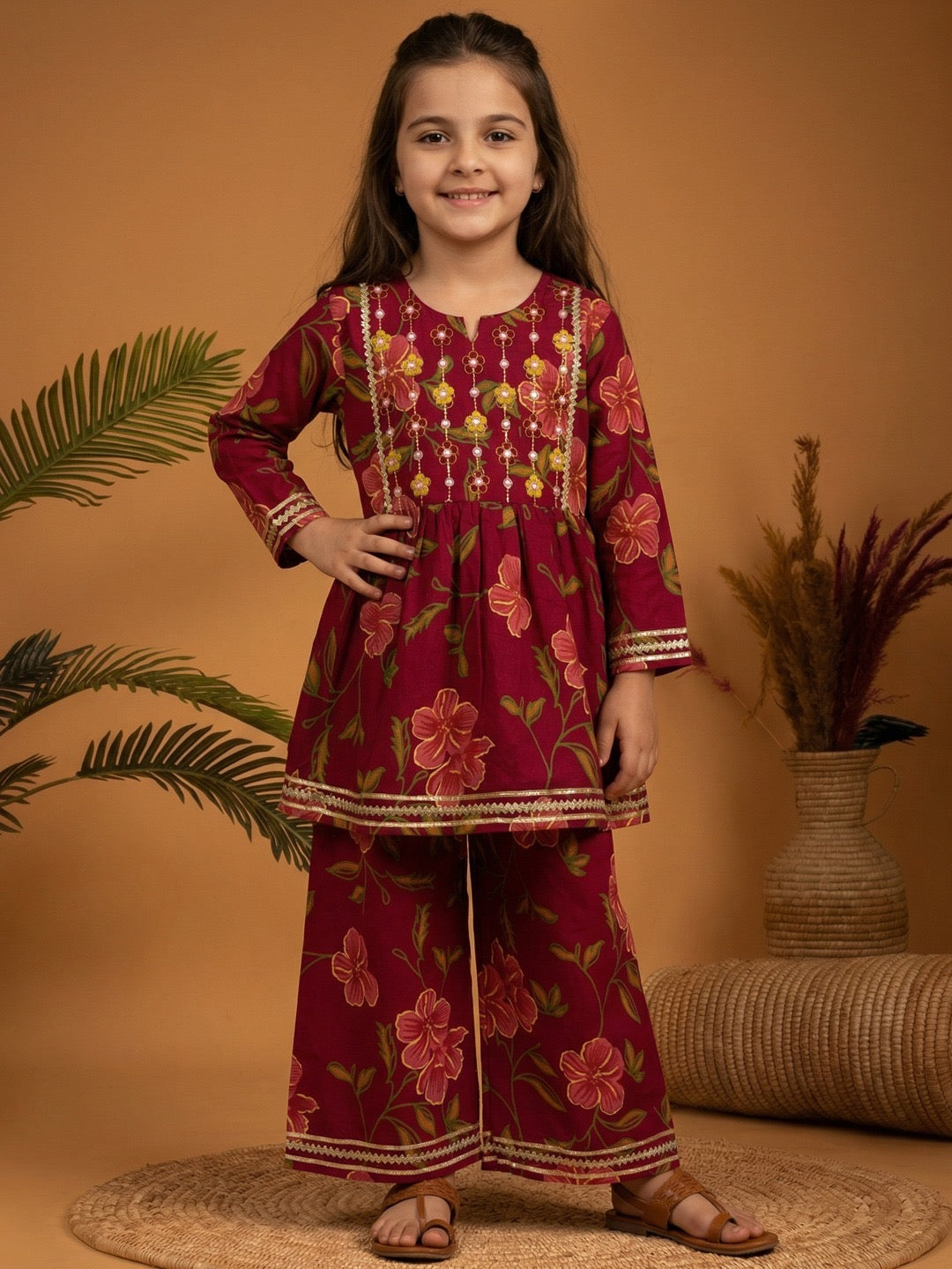 Guli Girls’ Palazzo Set