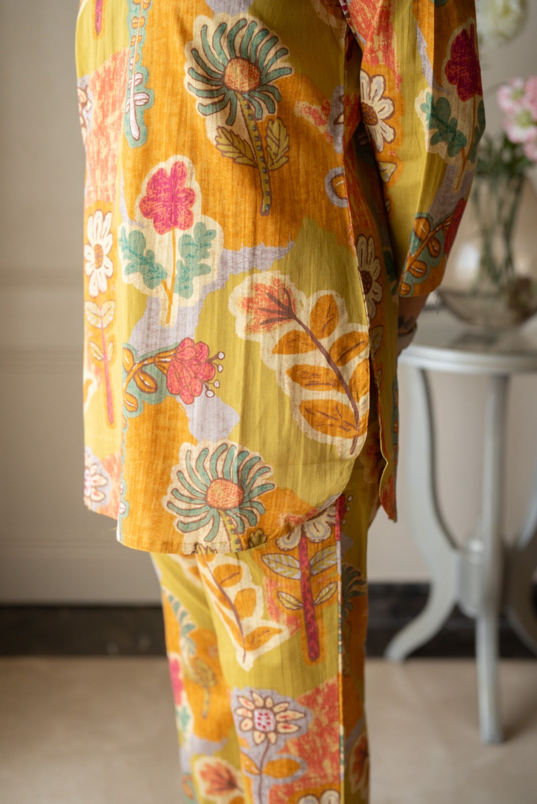 Rika Cotton Lounge Set- Colorful