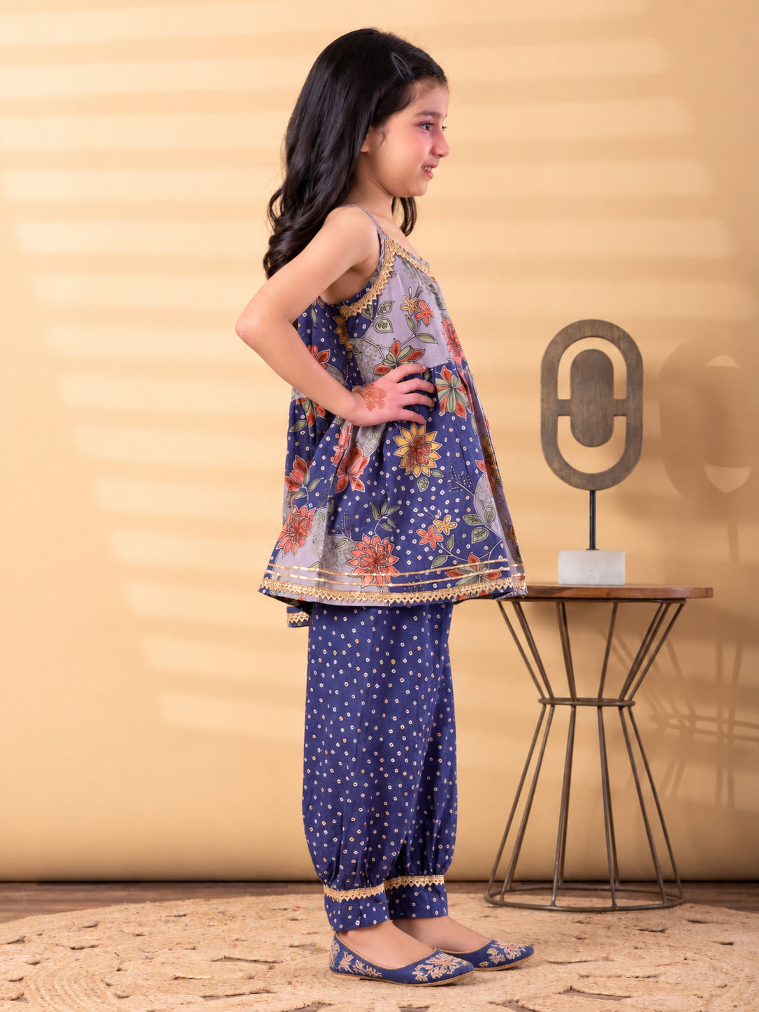 Ginnu Girls’ Peplum Set