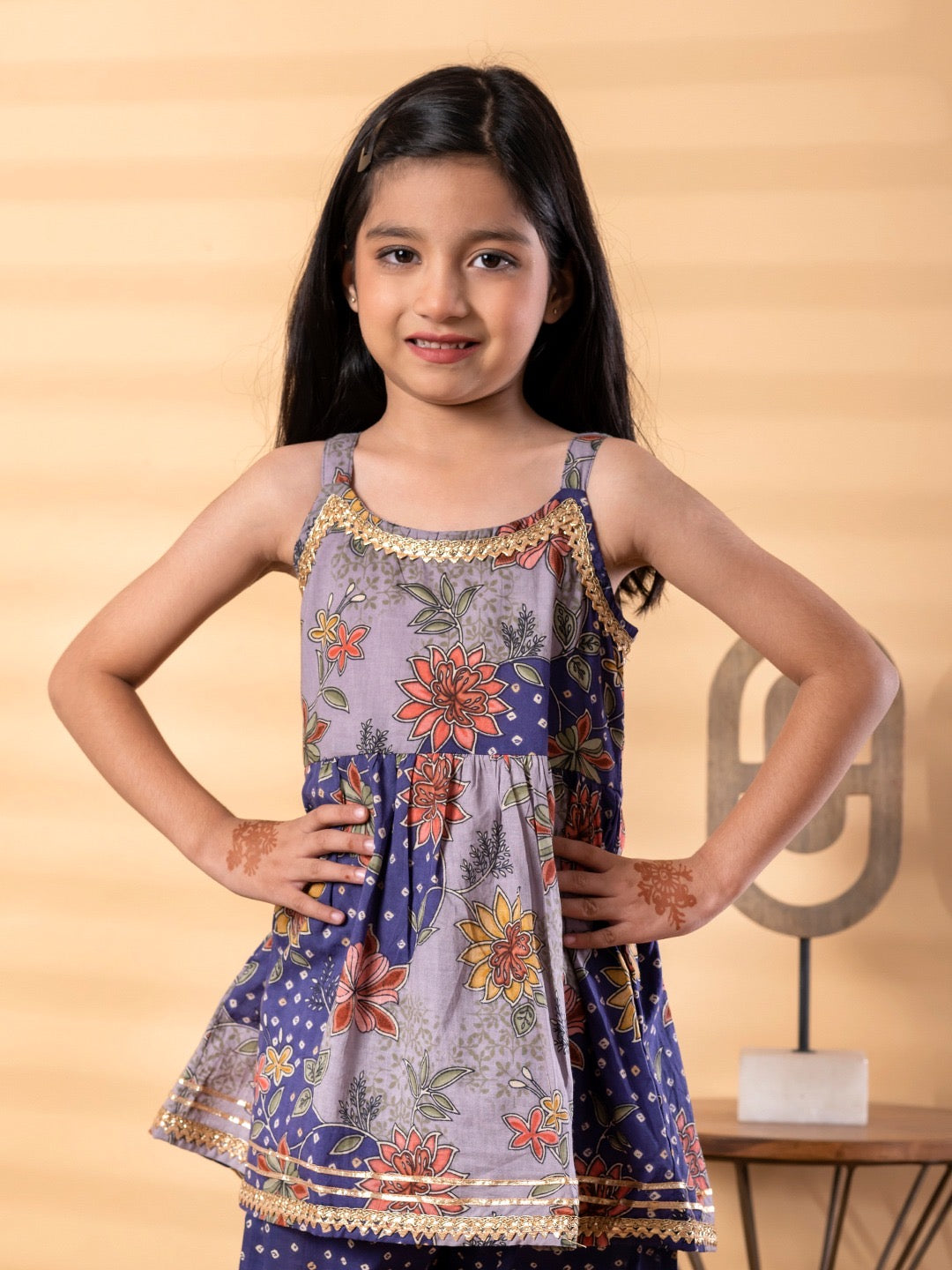 Ginnu Girls’ Peplum Set