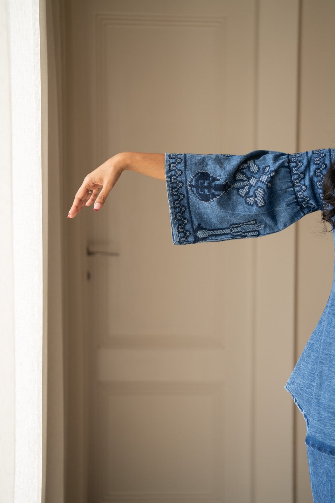 Rimya Denim Coord Set