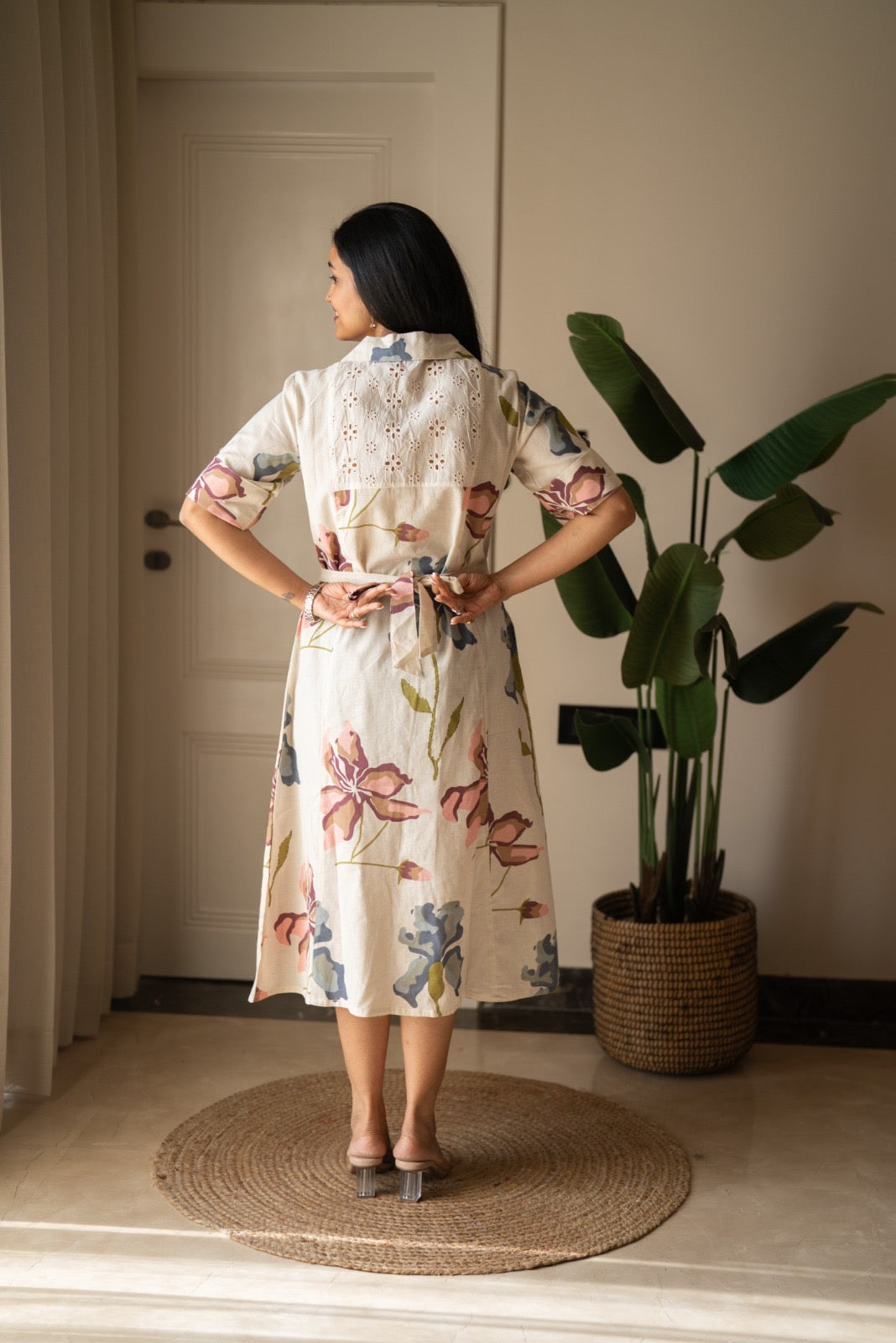 Daisy Midi Cotton Dress