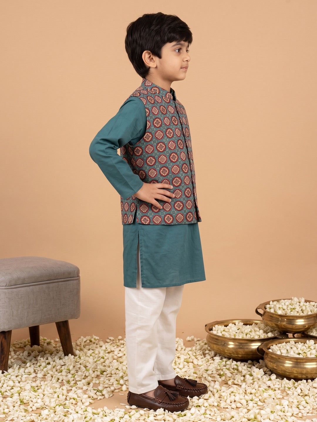 Kaju Boys’ Jacket Set