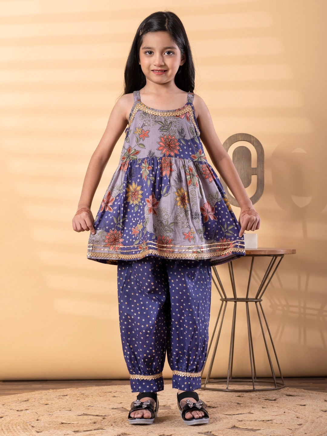 Ginnu Girls’ Peplum Set