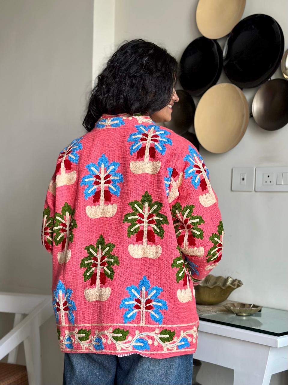 Suzani TNT Jacket- Candy Pink