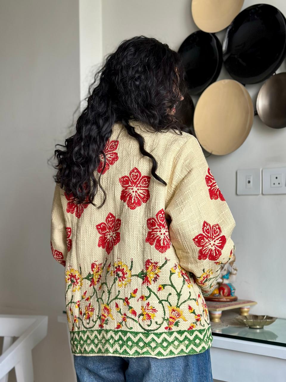 Block Print TNT Jacket- Pastels
