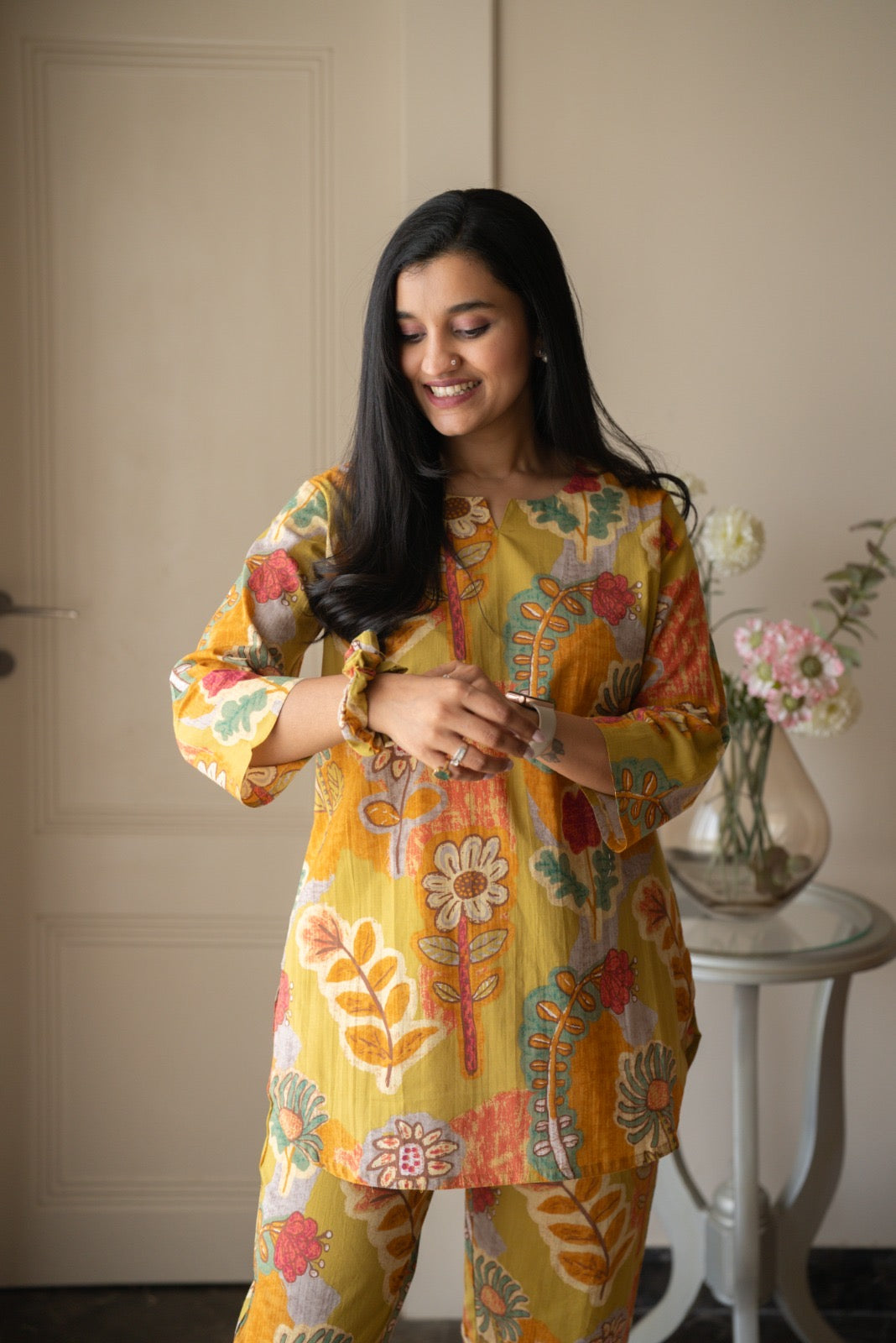 Rika Cotton Lounge Set- Colorful
