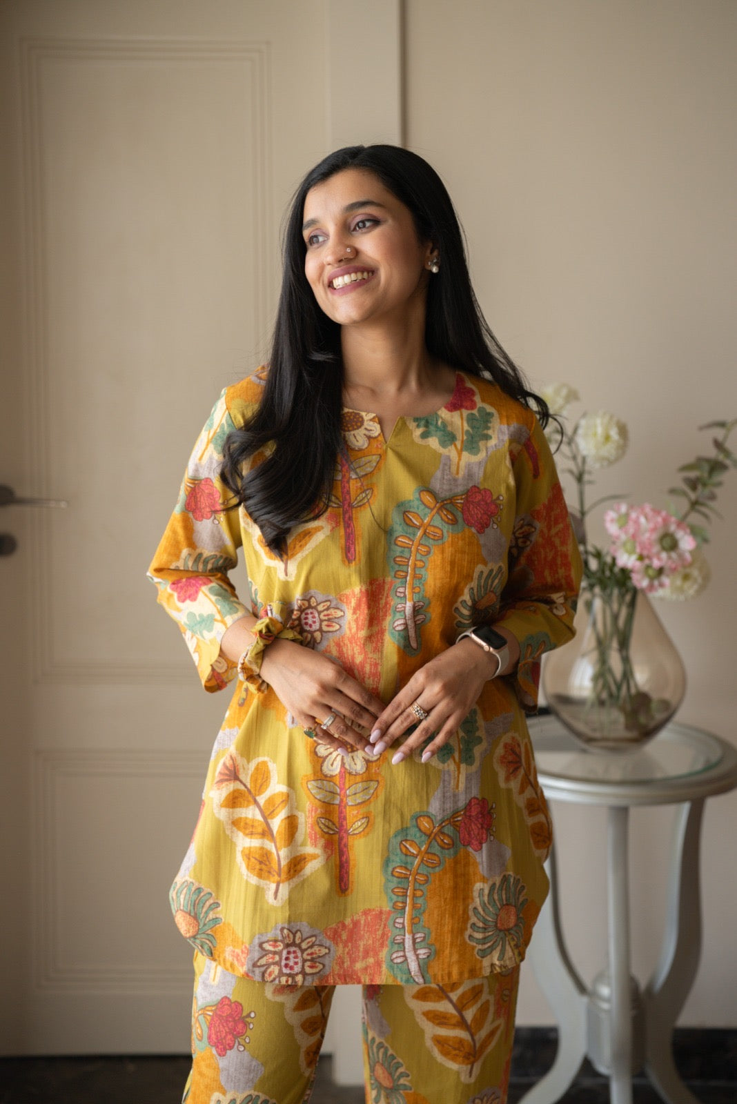 Rika Cotton Lounge Set- Colorful