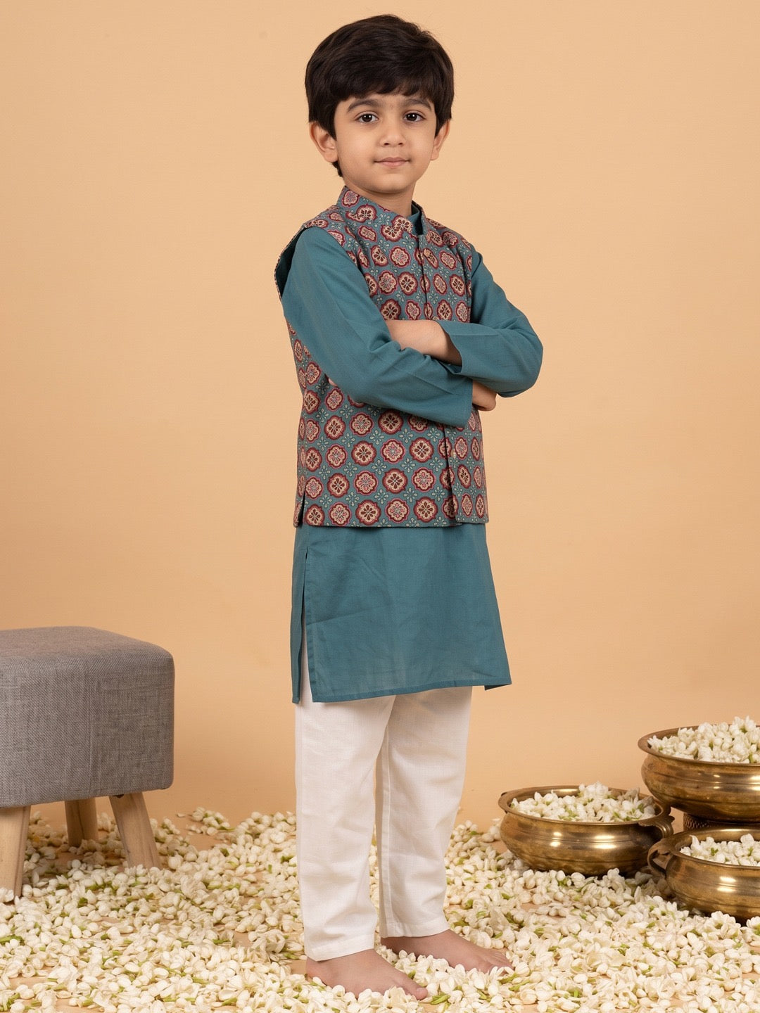 Kaju Boys’ Jacket Set