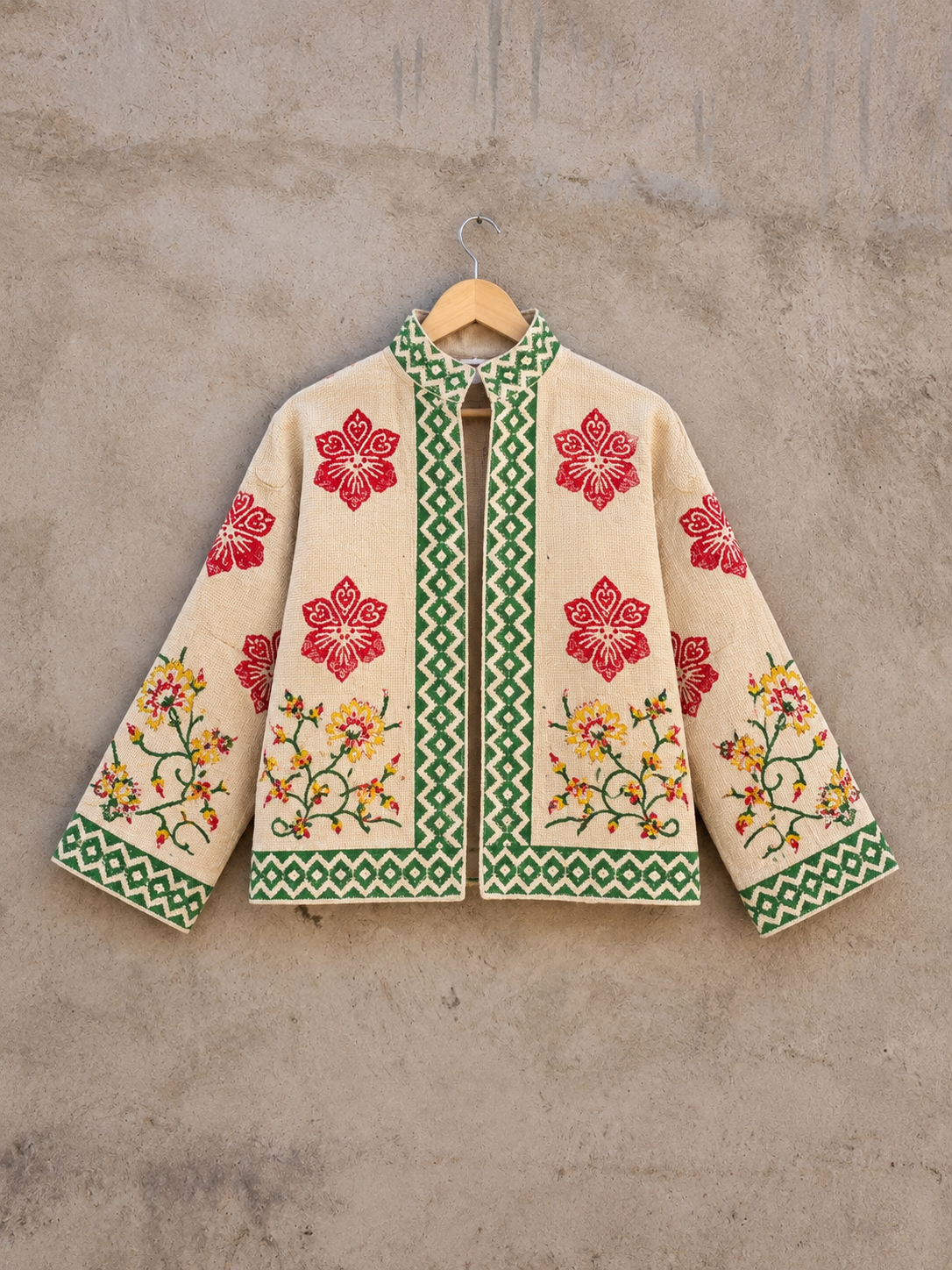 Block Print TNT Jacket- Pastels