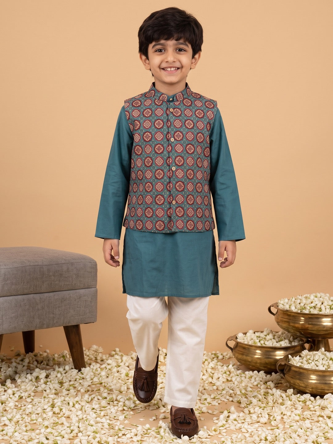 Kaju Boys’ Jacket Set