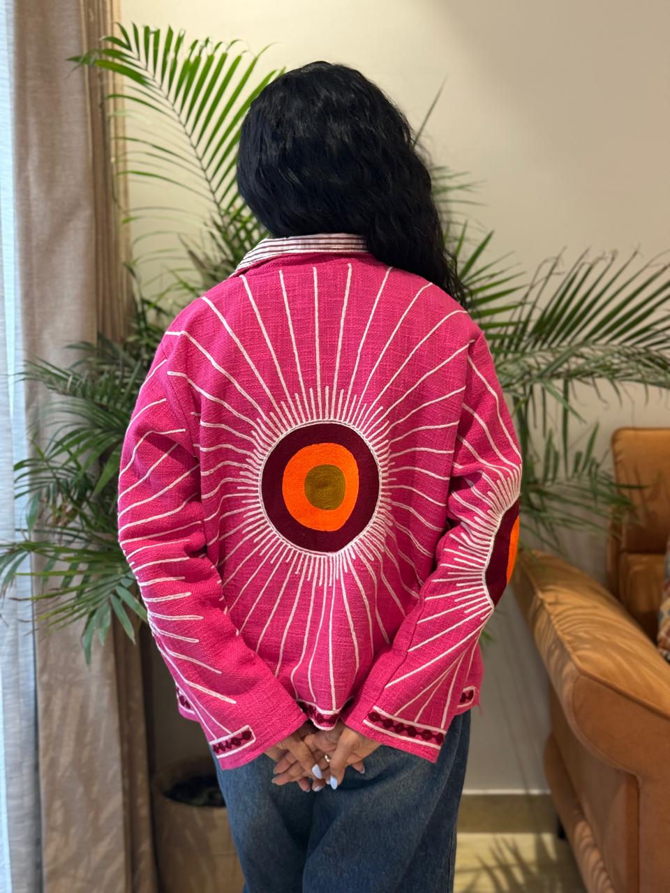 Sujani TNT Jacket- Pink Eye