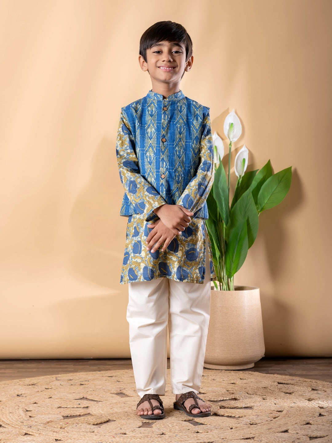 Gulshan Boys’ Jacket Set