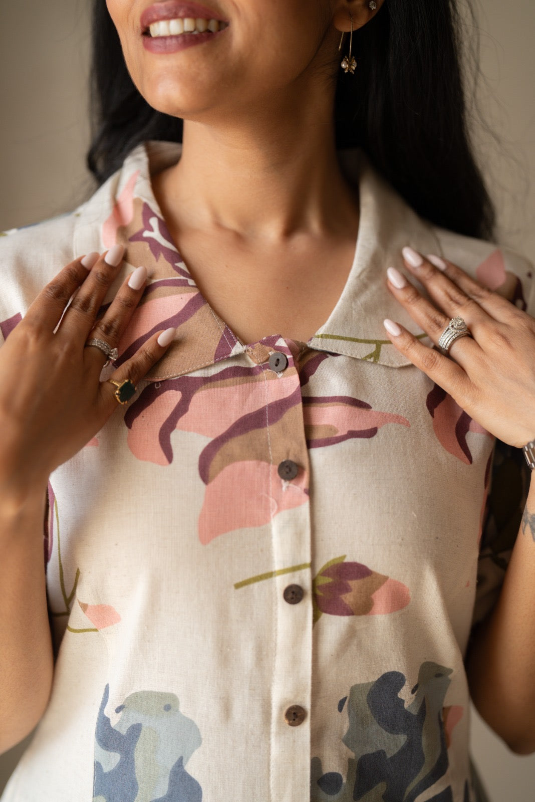 Daisy Midi Cotton Dress