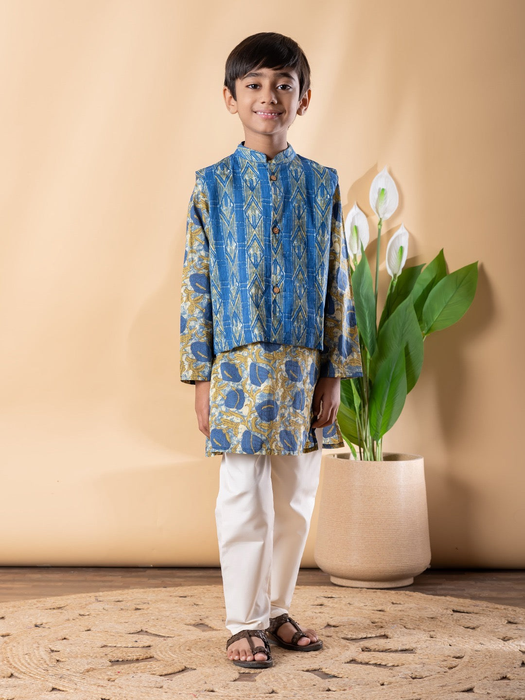 Gulshan Boys’ Jacket Set