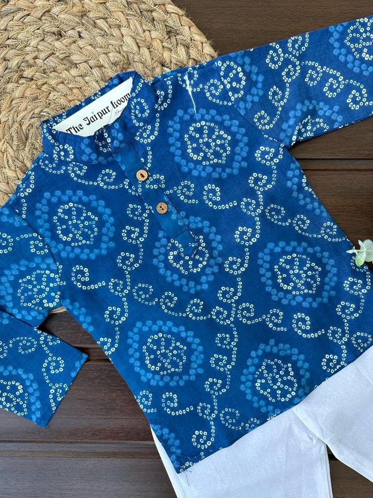 Bandej Kurta Set - Blue