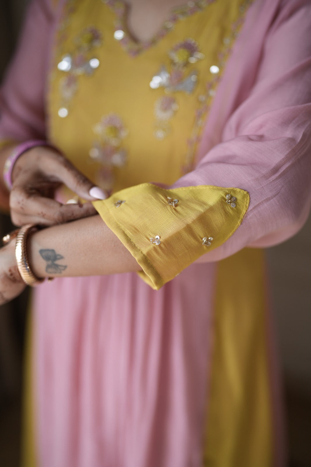 Kasa Hand embroidered Luxe Suit