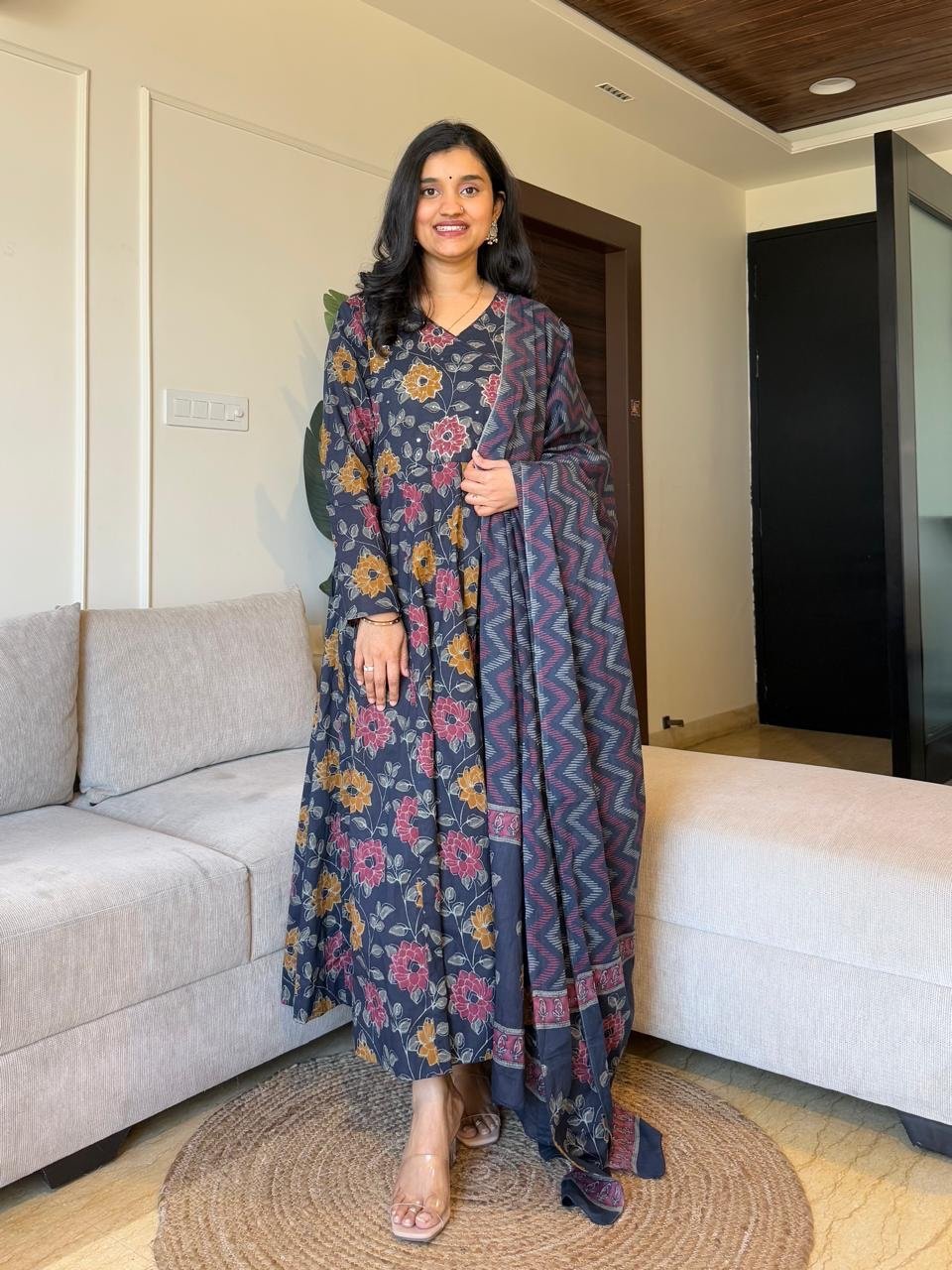 Shaya Floral Anarkali Set