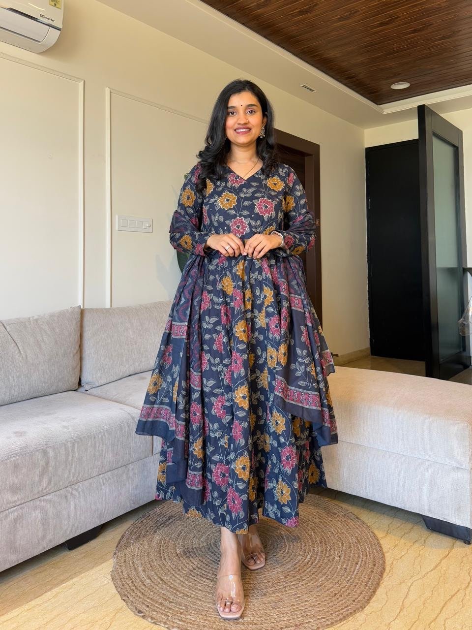 Shaya Floral Anarkali Set