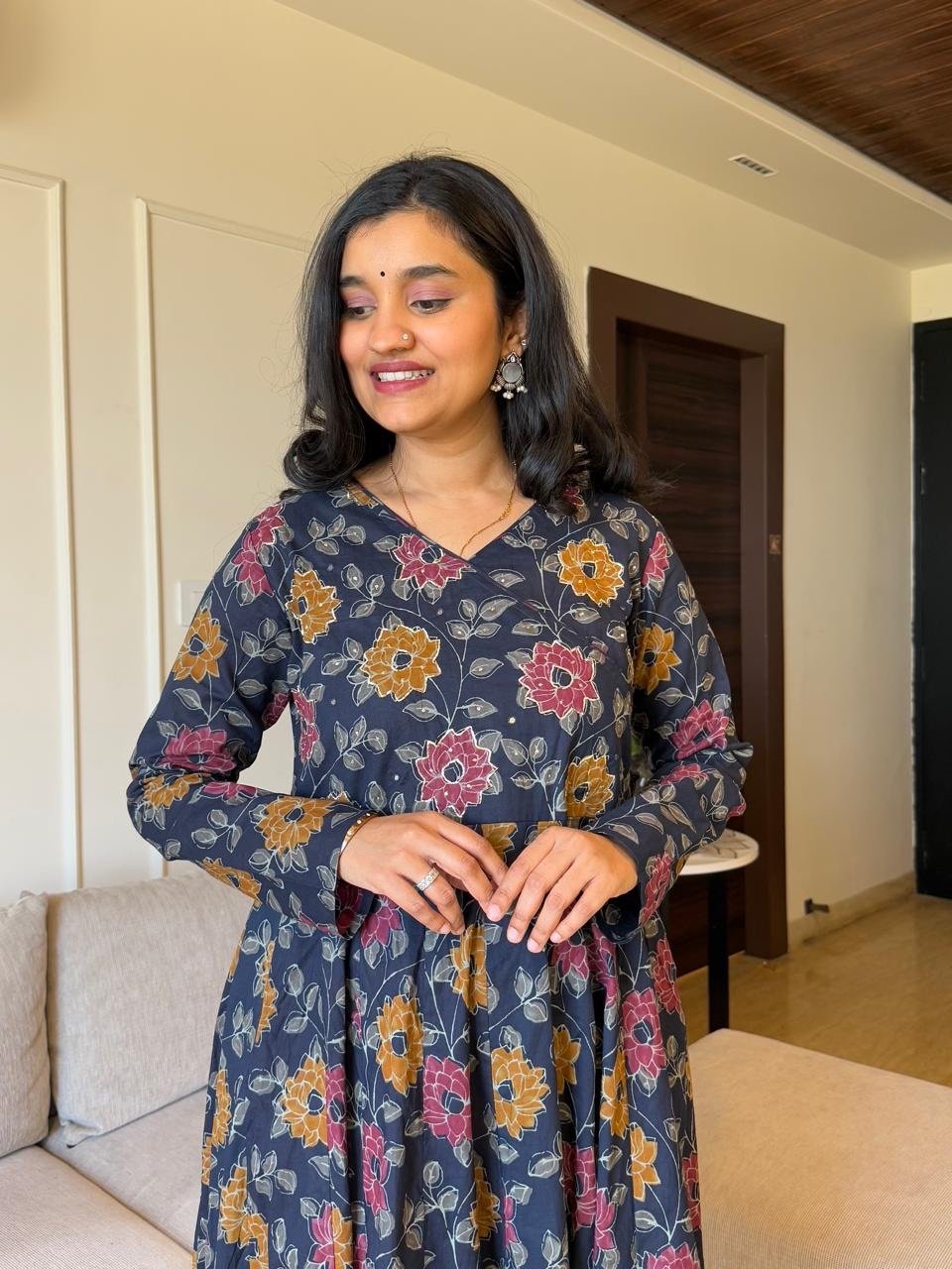 Shaya Floral Anarkali Set